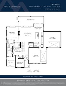 New construction Single-Family house 10180 Keynes Dr, Peyton, CO 80831 plan Tenley - image 6