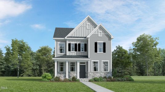 New construction Single-Family house 745 Longleaf Grove Lane, Unit Virginia, Knightdale, NC 27545 - photo 0