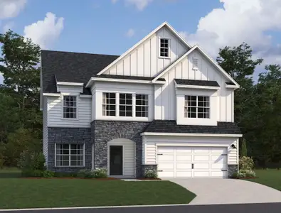 New construction Single-Family house 4234 Avaruth Ln, Fuquay Varina, NC 27526 plan Jordan - image