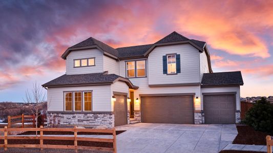 New construction Single-Family house 16975 Black Rose Place, Parker, CO 80134 - photo 0