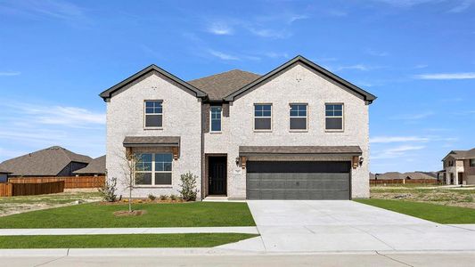 New construction Single-Family house 747 Embrace Ct, Lavon, TX 75166 plan Hawthorn II T - image