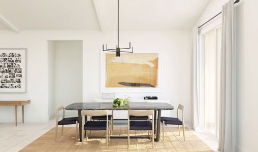 Elegant dining area for family gatherings