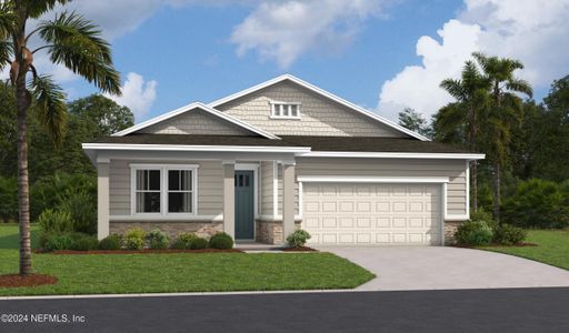 New construction Single-Family house 1138 Oakleaf Village Parkway, Orange Park, FL 32065 Slate- photo 0