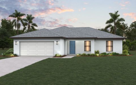 New construction Single-Family house 348 Fifer St Se, Palm Bay, FL 32909 Cayo Costa.- photo 0