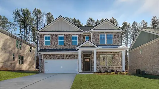 New construction Single-Family house 648 Leafy Branch Wy, McDonough, GA 30253 plan Wagener - image