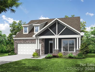 New construction Single-Family house 2038 Mantle Ridge Dr, Indian Trail, NC 28079 plan Mayfair - image