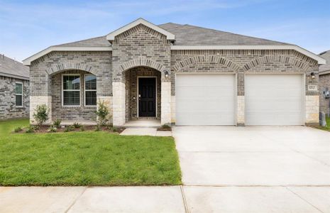 New construction Single-Family house 1712 Village Creek Lane, Denton, TX 76208 Morgan- photo 0