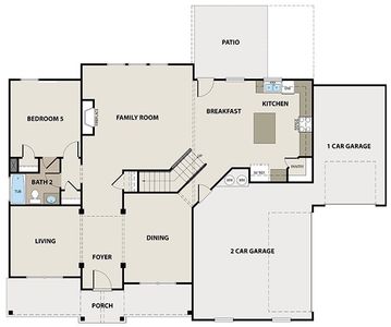 New construction Single-Family house 2607 Parkside Wy, Gainesville, GA 30507 plan Northwyck 3-Car - image 5