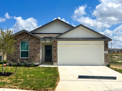 New construction Single-Family house 12707 El Arrayan, Converse, TX 78109 The Brown- photo 0