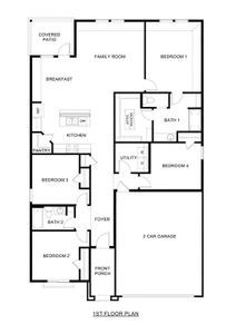 New construction Single-Family house 811 Orchid Wy, Pilot Point, TX 76258 plan Icarus - image