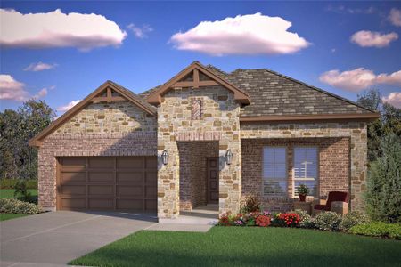 New construction Single-Family house 1901 Brindle Street, Northlake, TX 76247 WHITE ROCK- photo 0