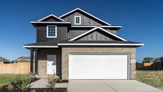 New construction Single-Family house 6553 Cibolo Spgs, Converse, TX 78109 plan Hickory - image