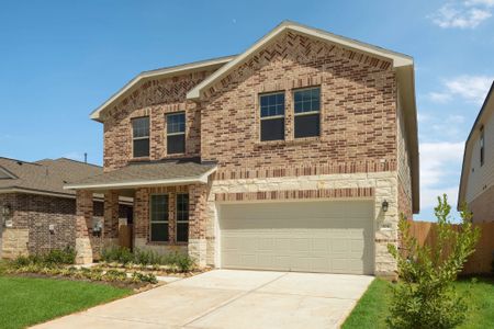 New construction Single-Family house 304 Redbud Ridge Dr, Brookshire, TX 77423 plan Presley - image