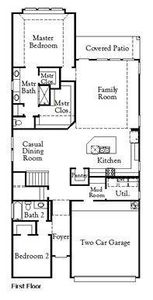 1st Floorplan - Representative Photo