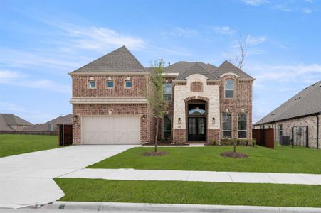 New construction Single-Family house 9908 Casa Frontera Dr, Fort Worth, TX 76179 plan Regency 2F (w/Game) - image
