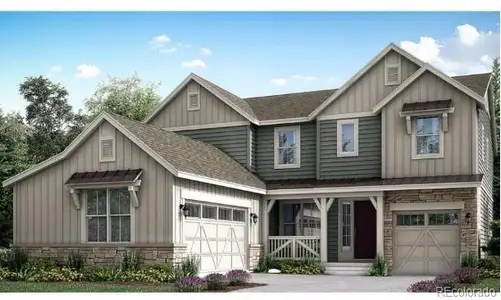 New construction Single-Family house 14701 Hudson St, Thornton, CO 80602 plan Prescott - image