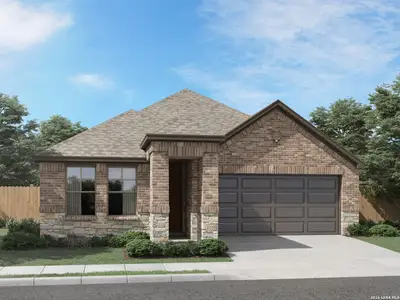 New construction Single-Family house 1263 Nikos Holw, San Antonio, TX 78245 plan The Briscoe (820) - image