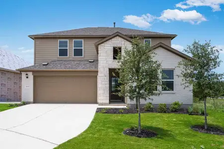 New construction Single-Family house 5909 Beverly Prairie Rd, Del Valle, TX 78617 plan Sparrow - image