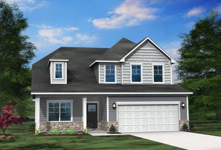 New construction Single-Family house 4071 Links Blvd, Jefferson, GA 30549 null- photo 0