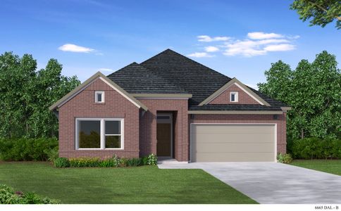 New construction Single-Family house 14517 Short Ridge Lane, Fort Worth, TX 76008 The Whittlock- photo 0