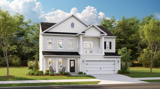 New construction Single-Family house 529 Red Monarch Wy, Moncks Corner, SC 29461 plan EVANS - image