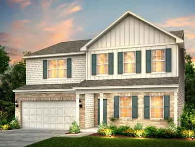 New construction Single-Family house 536 Elkwood Ln, McDonough, GA 30252 plan Mitchell - image