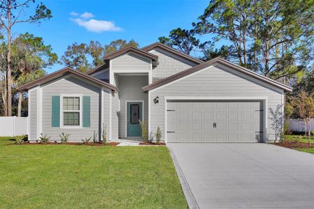 New construction Single-Family house 48 Prattwood Ln, Palm Coast, FL 32164 plan Hillcrest - image