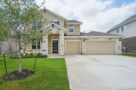 New construction Single-Family house 12410 Mulholland Drive, San Antonio, TX 78254 The Greenpark- photo 0