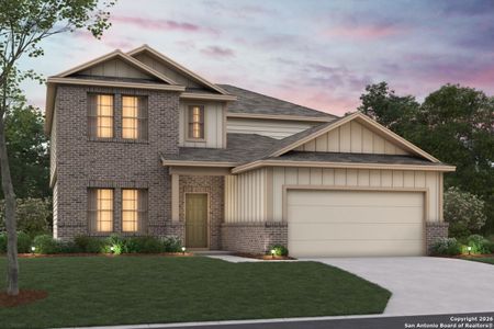 New construction Single-Family house 8623 Rucker Pond Trl, San Antonio, TX 78252 - image