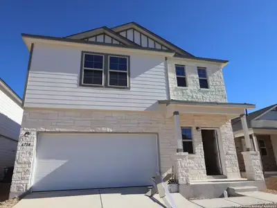 New construction Single-Family house 6734 Red Buffalo Trl, San Antonio, TX 78253 plan Dogwood - 30' Smart Series - image