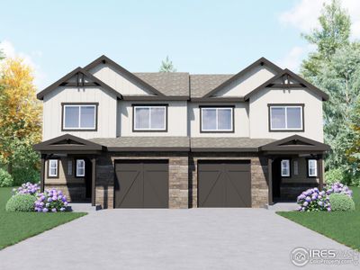 New construction Duplex house 4718 Whistler Dr, Loveland, CO 80538 The Fremont - photo 0 0