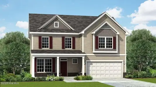 New construction Single-Family house 139 Darmouth Dr, Cameron, NC 28326 plan Topsail - image