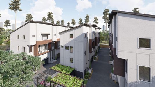 New construction Single-Family house 1034 W 17Th St, Unit E, Houston, TX 77008 - image