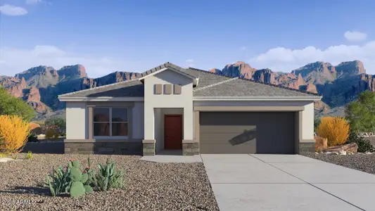 New construction Single-Family house 5863 E Rosina Dell Pl, San Tan Valley, AZ 85140 - image