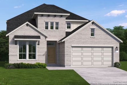 New construction Single-Family house 196 Desert Bloom, San Antonio, TX 78253 - image