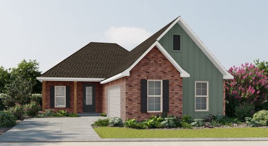New construction Single-Family house 25 Butterfly Bnd, Freeport, FL 32439 plan Boucher III G - image