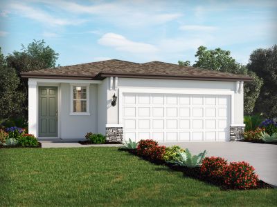 New construction Single-Family house 14138 Crutchfield Ct, Parrish, FL 34219 plan Everglade - image