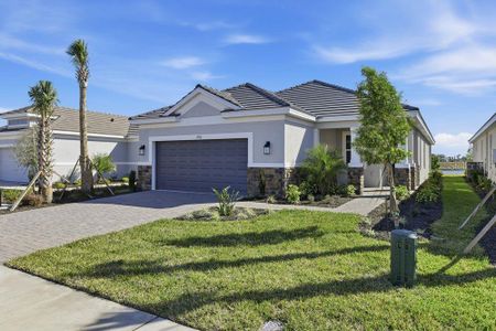 New construction Single-Family house 7731 Caspian St, Palmetto, FL 34221 plan Milan - image