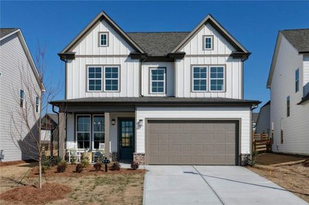 New construction Single-Family house 418 Newland Wy, Acworth, GA 30102 The Davis- photo 0