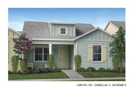 New construction Multi-Family house 346 Gypsy Palace Ln, Daytona Beach, FL 32124 Camellia- photo 0