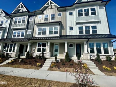 New construction Townhouse house 2415 Adrift Rd, Fuquay Varina, NC 27526 plan Atlas Interior Unit - image