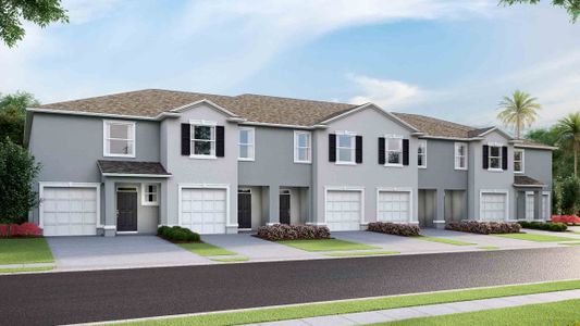 New construction Townhouse house 32409 Welling Blade Lp, Wesley Chapel, FL 33545 null- photo 2 2