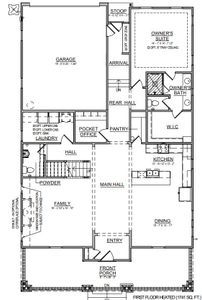 New construction Single-Family house 7255 Westrow Ave, Charlotte, NC 28278 plan Langley 2597L - image 2