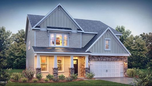 New construction Single-Family house 49 Fire Opal Cts, Clayton, NC 27520 - image