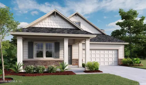 New construction Single-Family house 58 Brooks Briar Ln, St. Augustine, FL 32086 plan Appleby - image
