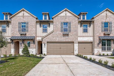 New construction Townhouse house 6570 Scarlet Pond Ln, Fulshear, TX 77441 null- photo 0