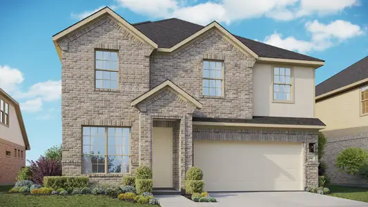 New construction Single-Family house 110 Adoration Woods Ct, Willis, TX 77318 plan Capri - image