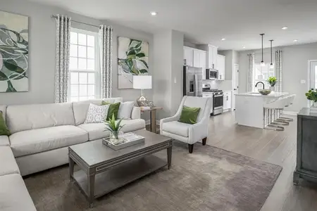 New construction Townhouse house 2129 Primm Farm Dr, Charlotte, NC 28216 plan Beethoven - image