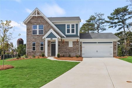 New construction Single-Family house 1144 Bloomcrest Dr, Lawrenceville, GA 30045 Delaney- photo 0