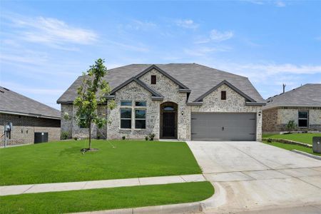 New construction Single-Family house 2651 Streamside Drive, Burleson, TX 76028 Hadleigh- photo 0